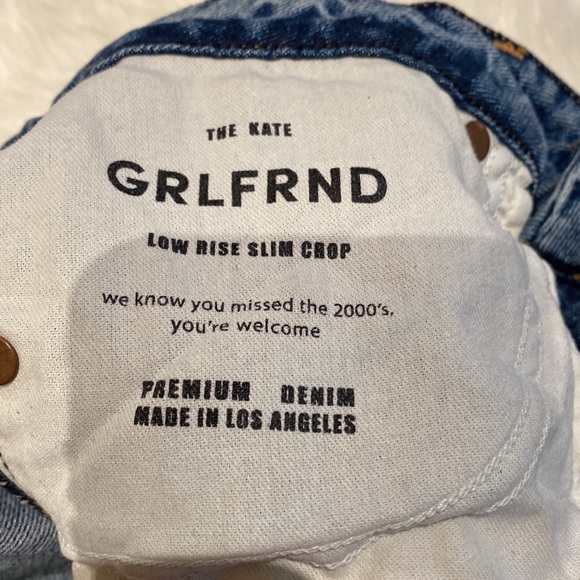 GRLFRND JEANS NWT (The Katie) - Picture 8 of 9